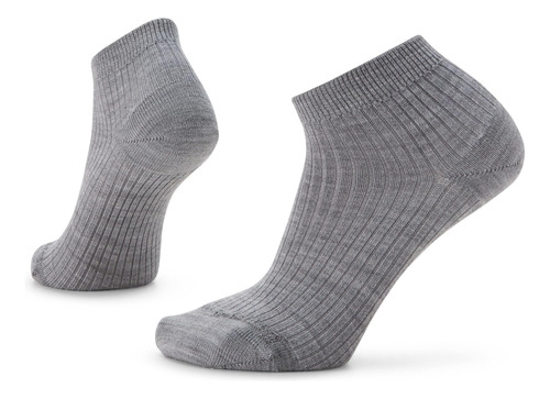 Calcetines Tobilleros Smartwool Everyday Texture - Mujer Gri