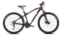 Comprar Bicicleta Mercurio Montaña Ranger Dim 26 Aluminio Color Negro\u002FMagenta\u002FAzul Tamaño del cuadro M