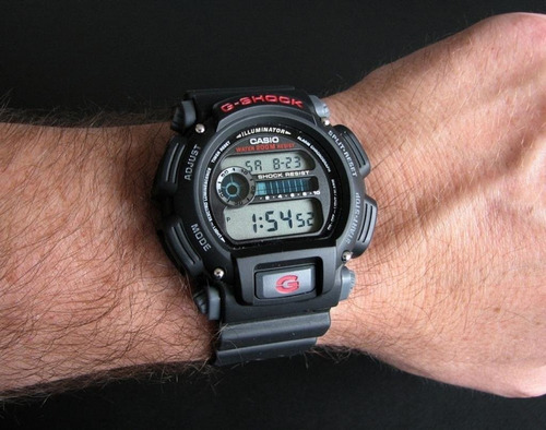 Reloj Casio G-shock Dw9052-1v En Stock Original Con Garantía