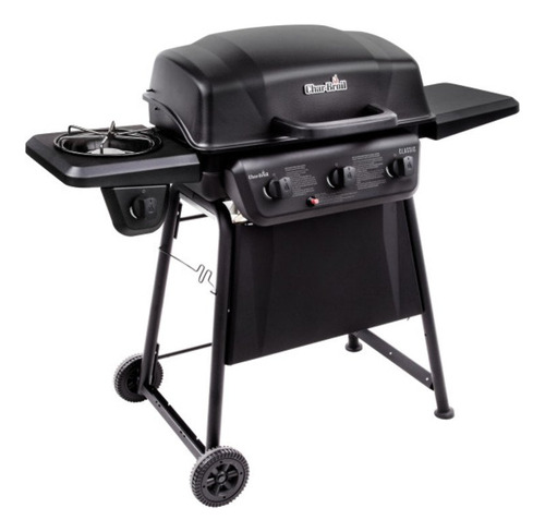 Bbq A Gas 3 Quemadores Char Broil  Negro