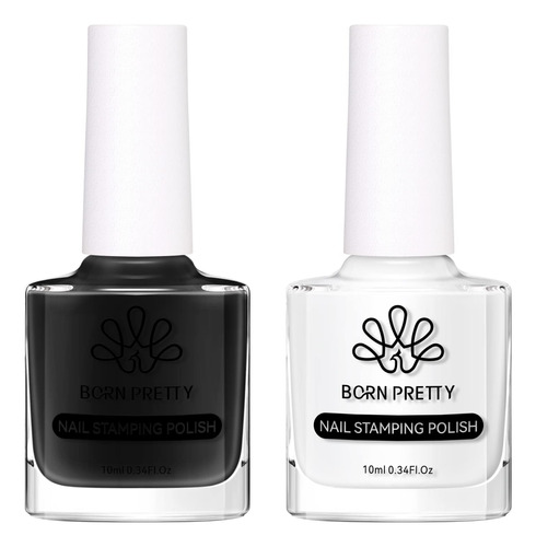 Born Pretty - Esmalte De Unas Para Estampar, Barniz Artistic