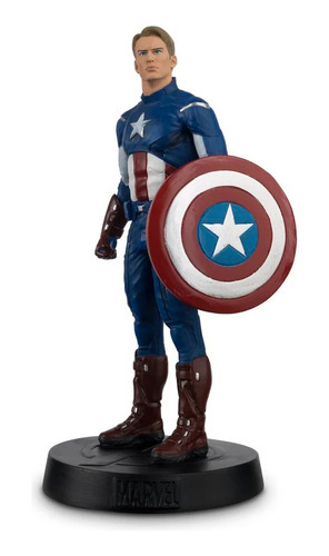 Miniatura Capitão América Marvel Os Vingadores Ed.02