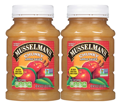 Musselman's Chunky - Salsa De Manzana (paquete De 2) Tarros