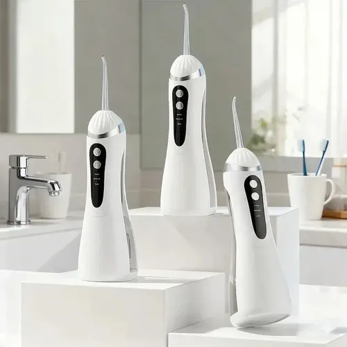 Limpador Prótese Protocolo Jato Água Fixa Móvel Oral Premium - Br...