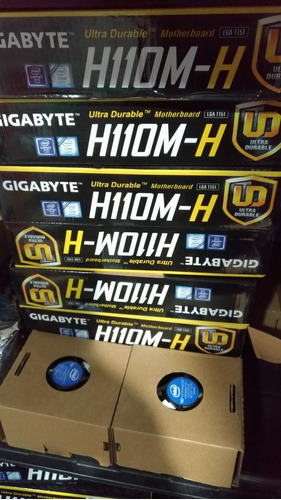 Kit Placa Mae Gigabyte H110m + Processador I5 7500 16gb Ddr4