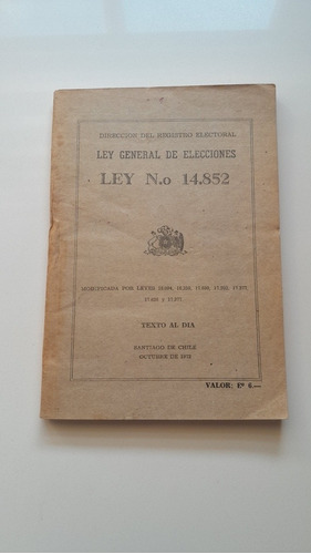 Dirección Del Registro Ley General De Elecciones. L