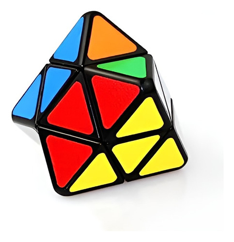 Cubo Lan Lan Skewb Diamond Nuevo Base Negra