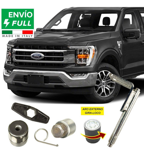 Ford Lobo Ft125  Kit Llanta Refaccion  - Antirrobo