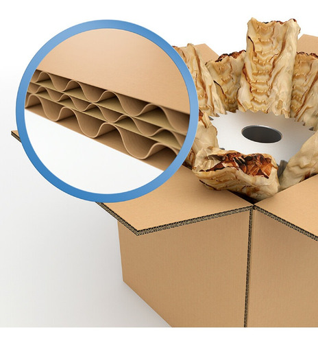 Cajas De Cartón Extrafuertes Triple Corrugado 43.5x38.5x52 (Usado)