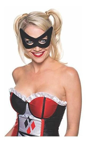 Rubie's Costume Co Women's Dc Superheroes Harley Quinn Mask.