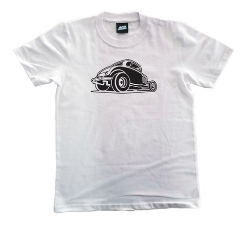 Remera Fierrera Ford 9xl 042 Hot Rod 32 Back