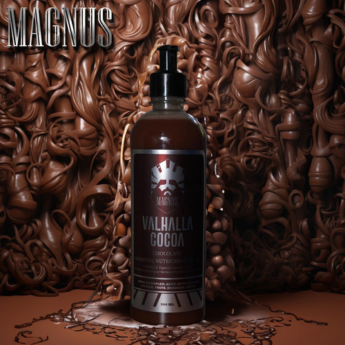 Shampoo De Chocolate Magnus 500ml Champú De Chocolate