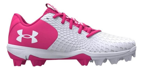 Taquetes/spikes Beisbol/softbal Under Armour Glyd Rosa/blanc