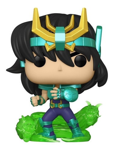 Figura De Acción Saint Seiya Dragon Shiryu De Funko Pop! Animation