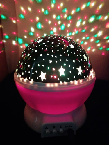 Imagen 2 de 3 de Lampara Proyectora De Estrellas
