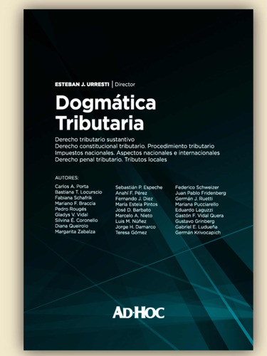 Dogmática Tributaria - Urresti, Esteban