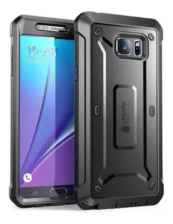 Case Supcase Para Galaxy Note 5 (2015) Protector 360° + Mica