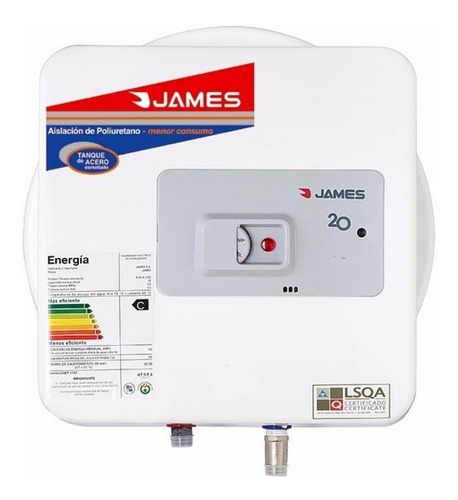 Termotanque Electrico James 20 Lt Colgar Garantia 