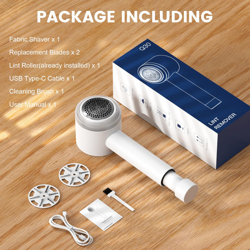 Fabric Shaver Lentorgi Electric Fuzz Remover W/ Lint Roller