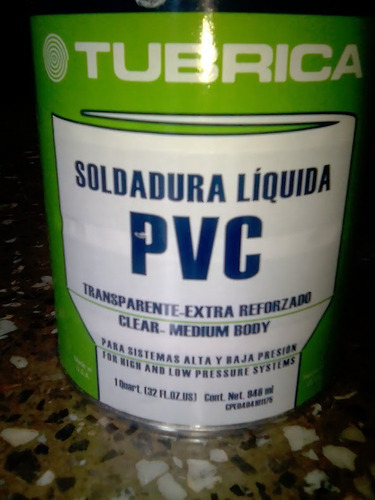 Soldadura Liquida Pvc  (1/4)  846ml