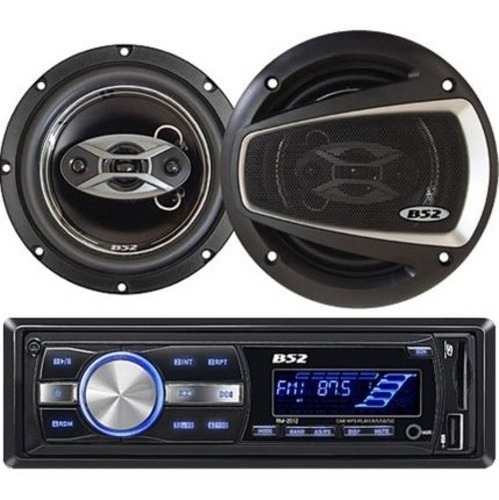 Combo B52 Elk231u Stereo Y Paralantes 6 Pulgadas