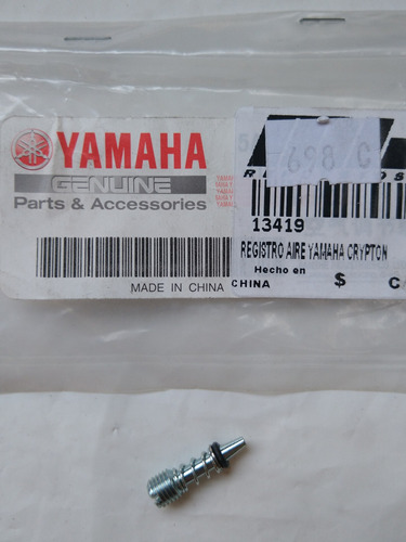 Registro Aire Carburador Yamaha Crypton 105 Original 