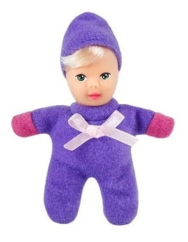 Boneca Fofolete Roxo 9 Cm - Estrela