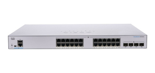Cisco Switch Sb 24 Puertos Giga + 4 Port Sfp Cbs250-24t-4g
