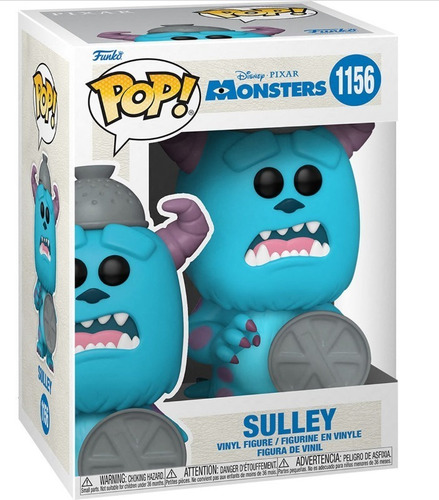 Funko Pop Sulley Sullivan Con Tapa #1156 Monsters Inc Disney