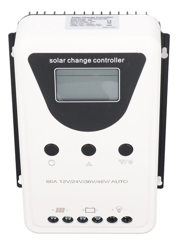 Regulador De Panel Solar, Controlador De Carga Pwm Automátic
