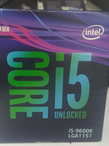 Procesador Intel Core I5-9600k