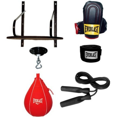 Kit De Boxeo Everlast Speed Bag - Everlast Envio Gratis