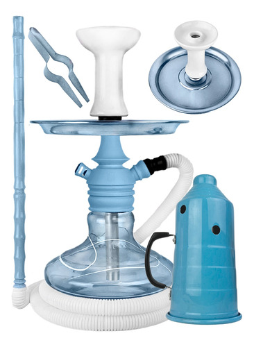 Narguile Completo Fulgore Hookah Pegador Abafador Barato 