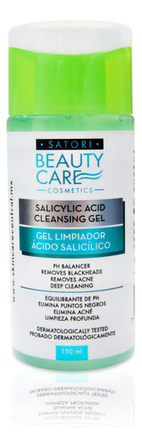Gel Limpiador Facial Ácido Salicílico Anti Acné Satori B C Momento de aplicación Día/Noche Tipo de piel Todo tipo de piel