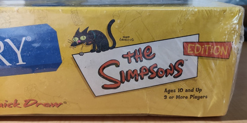 Juego De Mesa Pictionary Los Simpsons Edicion Limitada (Usado)