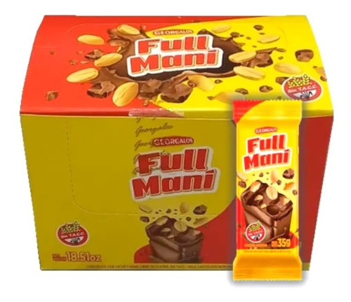 Chocolate Full Mani 35g X 15 Un - Sin Tacc