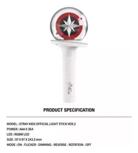 For Mz -. Stray Kids Ver 2 Official Light Stick, Product