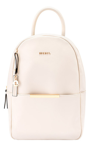 Mochila Secret Seoul Fw24 Beige L