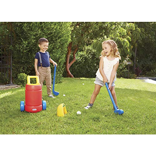 Little Tikes Totsports Easy Hit Golf Set 3 Bolas 2 Palos