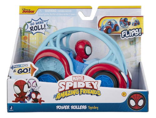 Auto Spidey Power Rollers Spiderman Amazing Friends Snf0162 