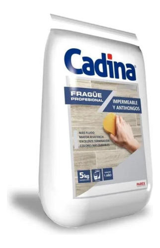 Frague Fluido Blanco 1kg Impermeable Antihongos Cadina