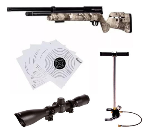 Barra Rifle Aire Veil Camo Pcp .22 1100z 1000 Fps  Xchws C