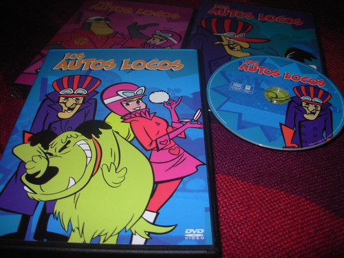 Imagen 1 de 1 de Los Autos Locos - Dvd Serie Dibujos Animados, En Español 