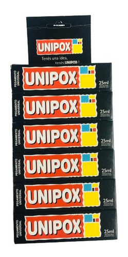 Unipox Pegamento Universal 25ml Tira X6 Unid Ar1 8585 Ellobo