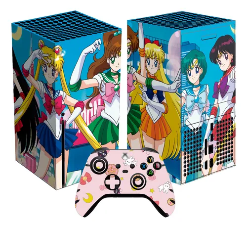 Skin Sailor Moon Para Xbox Series X Set Stickers Cuotas sin inter s