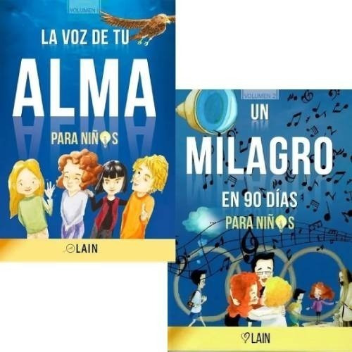 Pack Voz De Tu Alma + Milagro En 90 Dias Para Niños 2 Libros