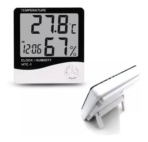 comprar Termohigrometro Digital Reloj Humedad Temperatura Cultivo In