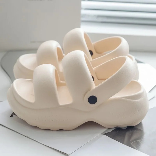 Sandalias De Playa Con Plataforma De Verano Para Mujer