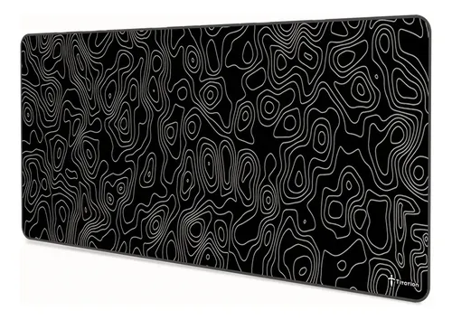 Mouse Pad Gamer Grande Profissional 90x40 Alta Qualidade Estampa Topografia Preto Mousepad - Titorion Mapa Topográfico — R$ 49,90 em Mercado Livre, 50% OFF