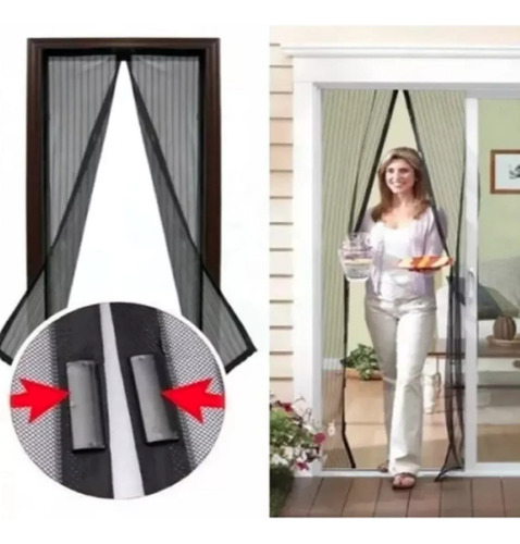 Malla Antimosquitos Para Puerta Con Iman